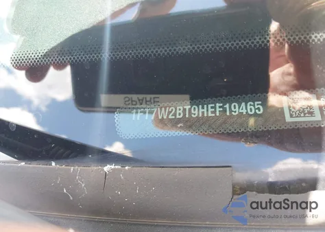 2017 Ford F-250 Xlt z USA, uszkodzony, nr VIN 1FT7W2BT9HEF19465